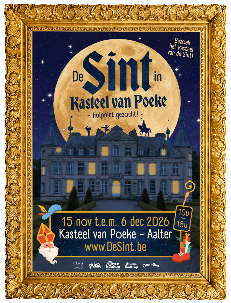 De Sint in Kasteel van Poeke Aalter