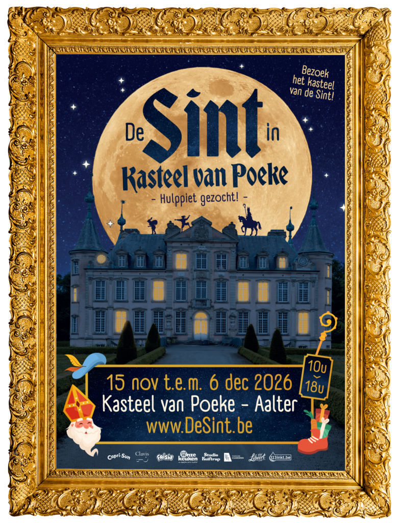 De Sint in Kasteel van Poeke Aalter